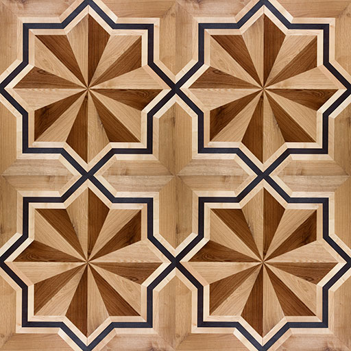 Charlottenburg Parquet Smoked Pattern