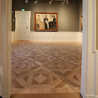 Rosenborg Parquet Floor. Ribe Kunstmuseum